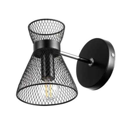 Sconces 662413/1 40W E14 black 18x12x18 cm-3