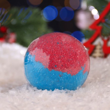 New Year's bomb for the bath "Gift under the Christmas tree"-1