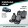Autorekhli for Hyundai Creta, 2015-2021, Eco-leather black