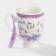 Ceramic lavender mug, 320 ml, color mix