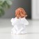 Polystone souvenir "Angel in white on the cloud" MIX 2.3x2.5x4 cm