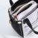 Bag Female Tout with zipper, black color