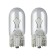 Car lamp Osram W5W W2.1x9.5D, 12 V, 5 W, set 2 pcs, 2825-02B