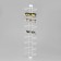 Backs for glasses 9 cells, 15.8 × 2.9 × 67 cm, white color