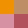 Eye Eye Zezea Tipsy Kitty Eyeshadow Quad, tone 03, 3.5 g