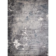 Rectangular carpet Merinos Atlantis, size 120x170 cm, Gray color