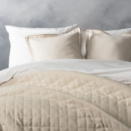 Set "Ibiza": a bedspread 160 x 220 cm, pillowcase 40 x 40 cm - 2 pcs, color cream-2