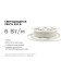 LED strip Apeyron 220V, 10x7 mm, SMD2835, 50 m, IP65, 6 W/m, 60 LED/m, 3000K