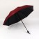 Mechanical umbrella “plain”, 8 spokes, r = 47/55 cm, d = 110 cm, burgundy color