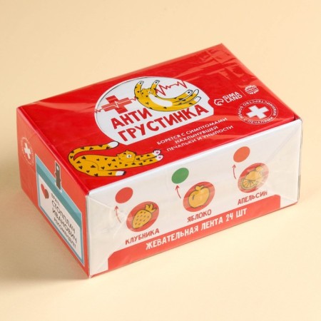 Chewing ribbon in the coil "ambulance", 8 g x 24 pcs.-6