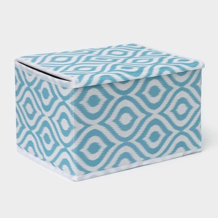 The storage box "Laguna", 26 × 20 × 16 cm, the color turquoise-4