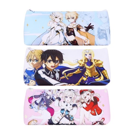 School "Anime", on a zipper, mix