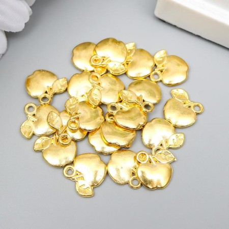 Suspension "Apple", golden color 1x1 cm-2