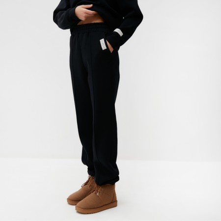Joggers Women's Mist Cozy Style, Black, Size 48-2