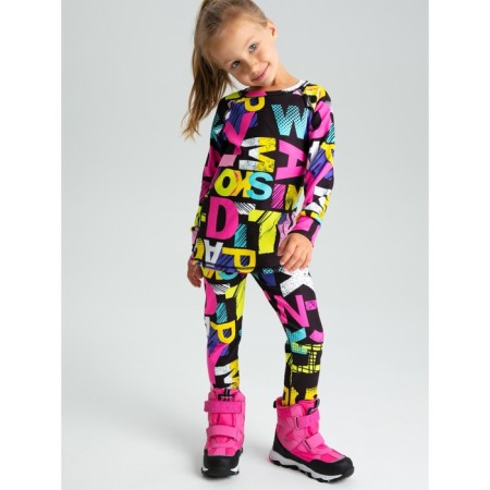 Thermal complex for girls: trousers, sweatshirt, height 98 cm-2