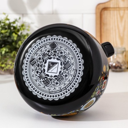 Kettle PASTA, 3 l, induction, black color-2