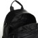 City backpack on lightning, from artificial leather, black color
