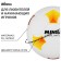 Ball football Minsa Futsal Match, PU, ​​machine stitches, 32 panels, p. 4