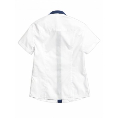 Short -sleeve shirt for Pelican boy, height 128 cm, white color-3