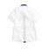 Short -sleeve shirt for Pelican boy, height 128 cm, white color