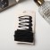 Hair set "Classic Lux" (10 elastic bands, 8 invisible 4.5 cm) black