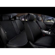 Romb plus cape, velor, set for the entire interior, black/black/blue