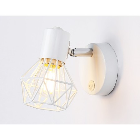 AMBRELLA LIGHT, Loft, TR8626, E27 color, white color, chrome color switch-2
