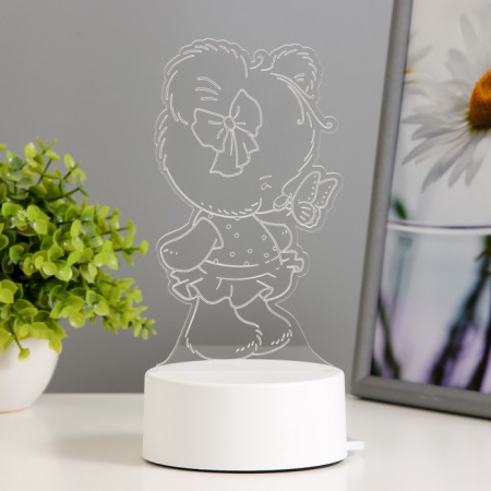 Lamp "Bear" Led RGB from the network 9.7x9.5x18 cm Risalux