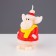 Decorative candle "Toy Deer", 4.6x3.7x8 cm