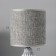 Traffic lamp with lampshade Risalux "Ruby", E14, 40 W, white-gray, 13 × 13 × 27 cm