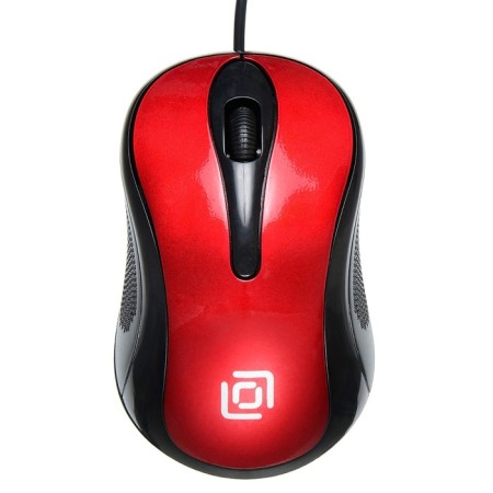 Mouse call 385M black/red optical (1000DPI) USB for a laptop (3but)