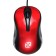 Mouse call 385M black/red optical (1000DPI) USB for a laptop (3but)