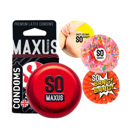 Maxus Ultra Thin condoms, ultra -thin, 3 pcs.