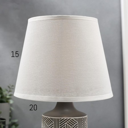 Table lamp 48475/1GR E14 40W gray 20x20x31.5 cm Risalux-5
