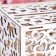The wedding bank "Pigeons", white, prefabricated, 24x19.5x16 cm