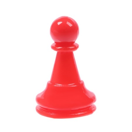 Set for board games, 4 chips 2.5 x 1.6 cm, 1 cube 1.3 x 1.3 cm-2