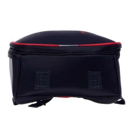 School backpack 38 x 30 x 16 cm, ergonomic back, Stavia "Black Machine"-7