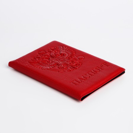Cover for passport, red color-2