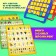 Board game for the logic "Who is in the window", memorial, 2 players, 5+