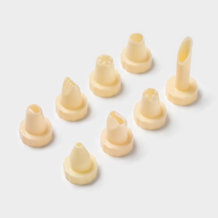 Spring confectionery shade "Slastyona", 8 nozzles, 17 × 5 × 5 cm, color mix-3