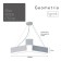 LED LED GEOMETRIA IGREK 28W 4000k 1750LM IP40 60x60x8 White