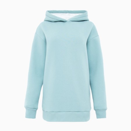 Hudy female minku: casual collection color gray-blue, rr 46-48-6