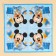 Paper napkins, 33x33 cm, 20 pieces, 3 strata, Mickey Mouse