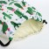 Back for shoes on the lace, white/green color