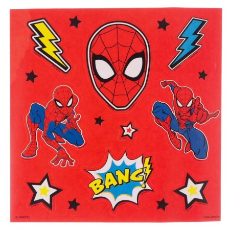 Chancellery set, notebook A6, pen, stickers, spider-man-4