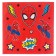 Chancellery set, notebook A6, pen, stickers, spider-man
