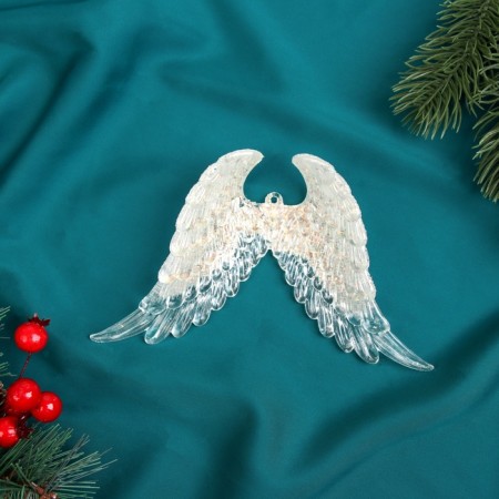 Jewelry decoration "Wings Angel Shine" 9,5x15 cm, transparent