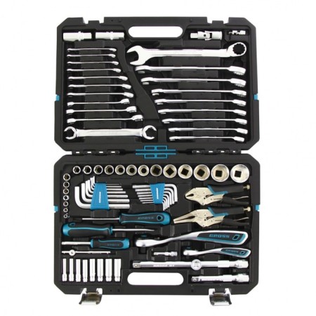 Tool set GROSS 14148, 78 before, 120 teeth, CRV, 1/4 ", 1/2"-2