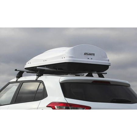 Boxing Atlant Diamond 430l, 184x80x44, white gloss, bilateral opening-3