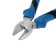 Tundra side sides, 45 steel, nickelled, 2k handles, 200 mm